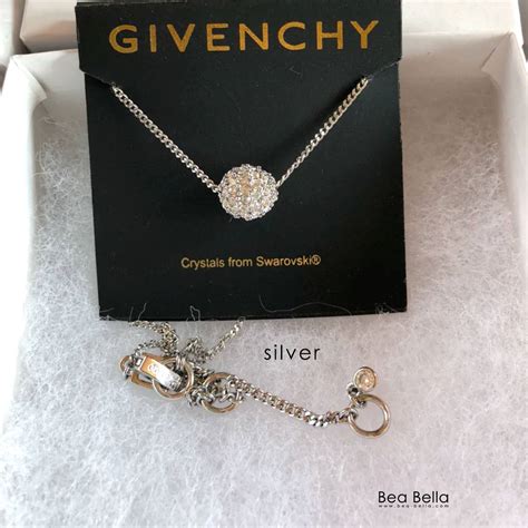 givenchy long necklace|Givenchy swarovski necklace.